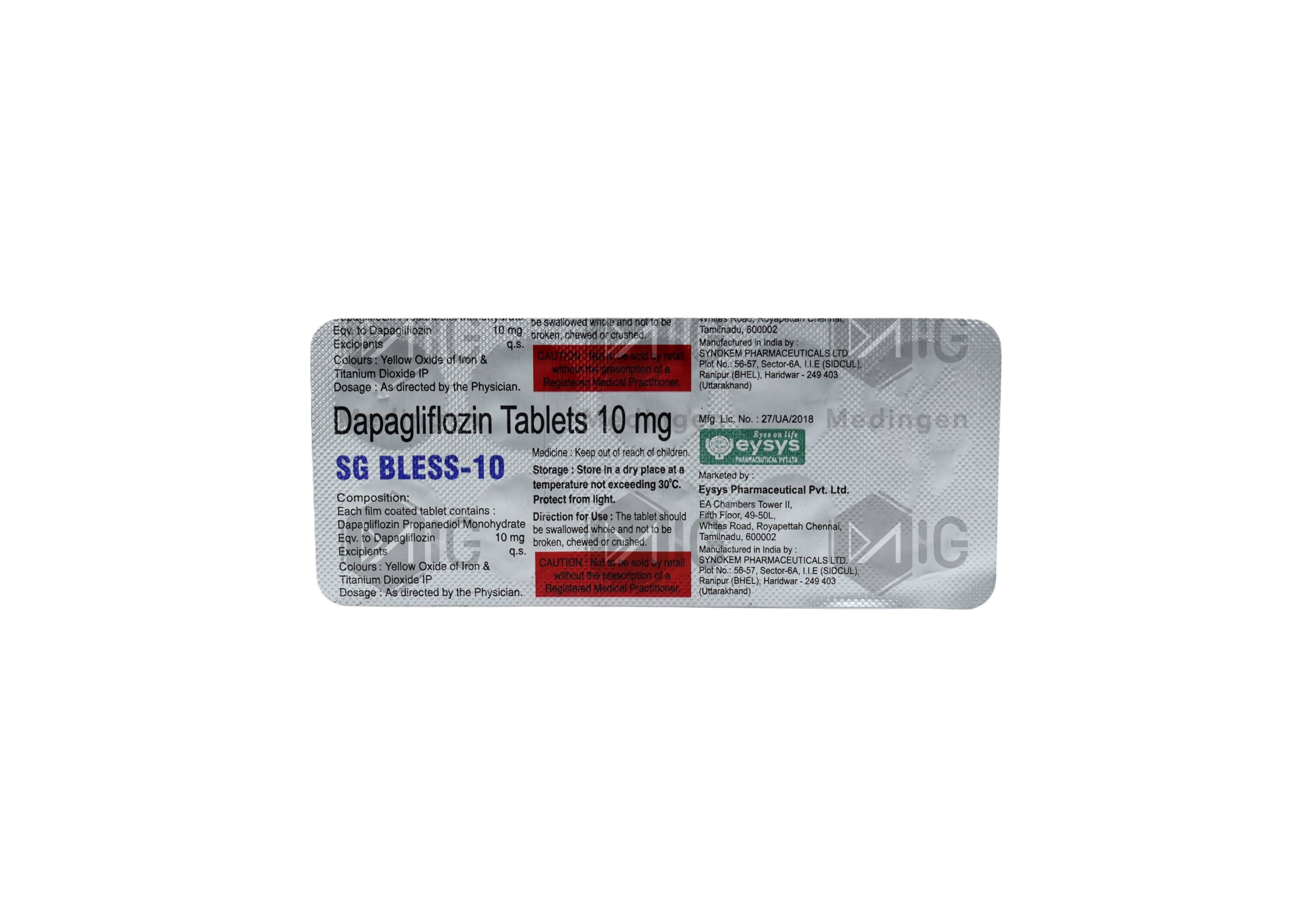 SG BLESS 10MG
